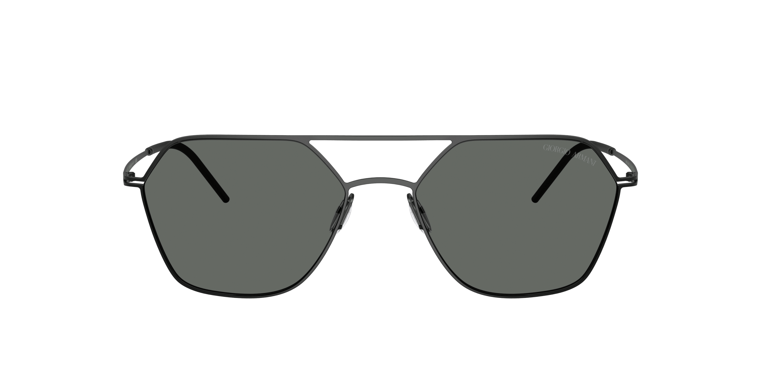 AR6185 Giorgio Armani Matte Black/Dark Grey L