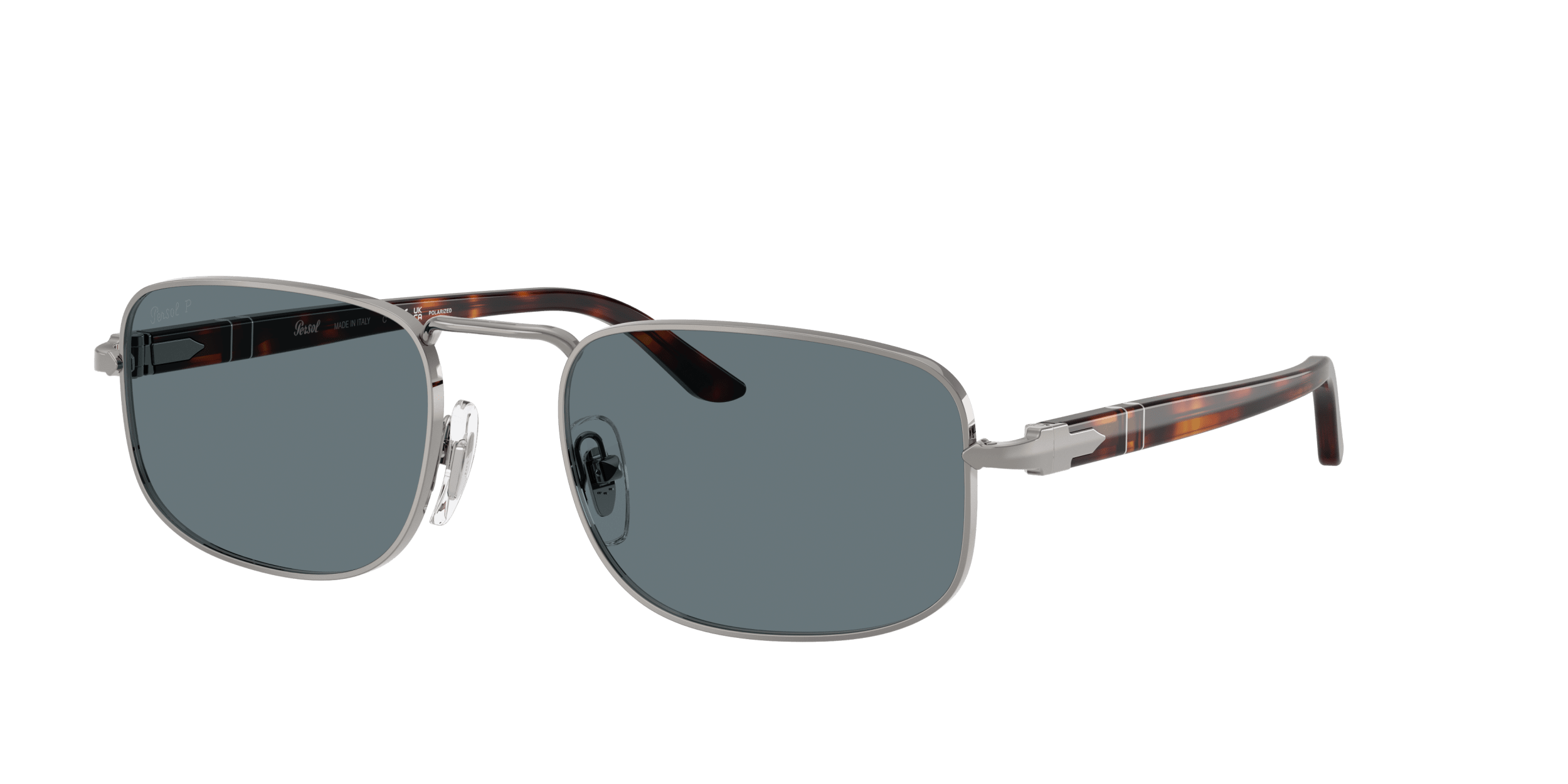 PO1027S PERSOL رمادي غامق/أزرق داكن مستقطب XXL