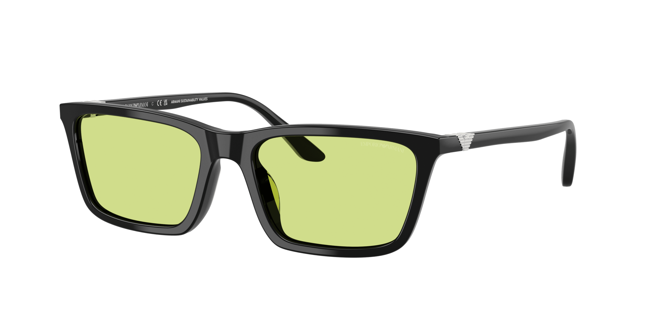 EA4239U Emporio Armani Shiny Black/Green XL