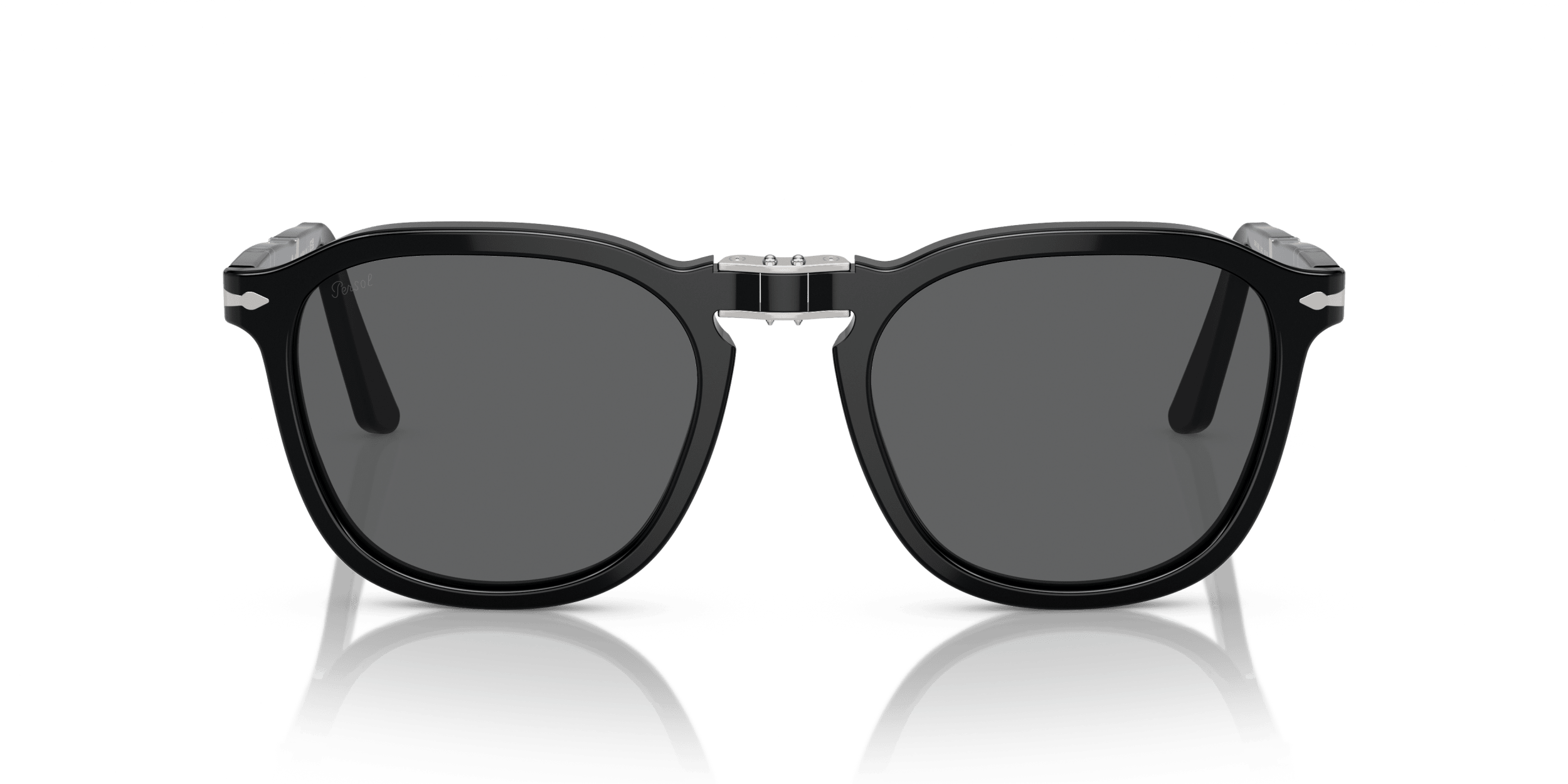 PO3345S PERSOL أسود/رمادي L