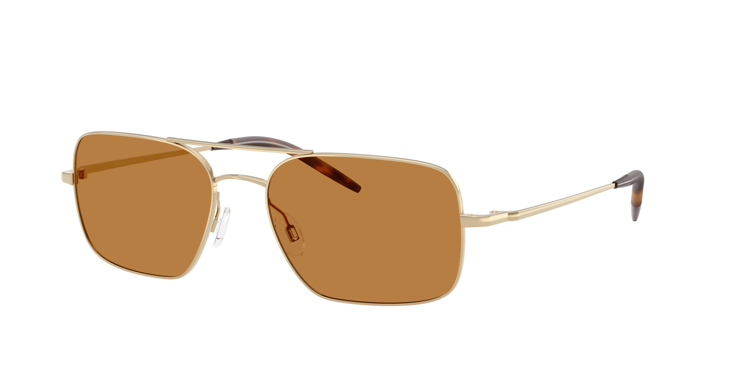 OV1373S Victory II OLIVER PEOPLES Gold/Cognac L