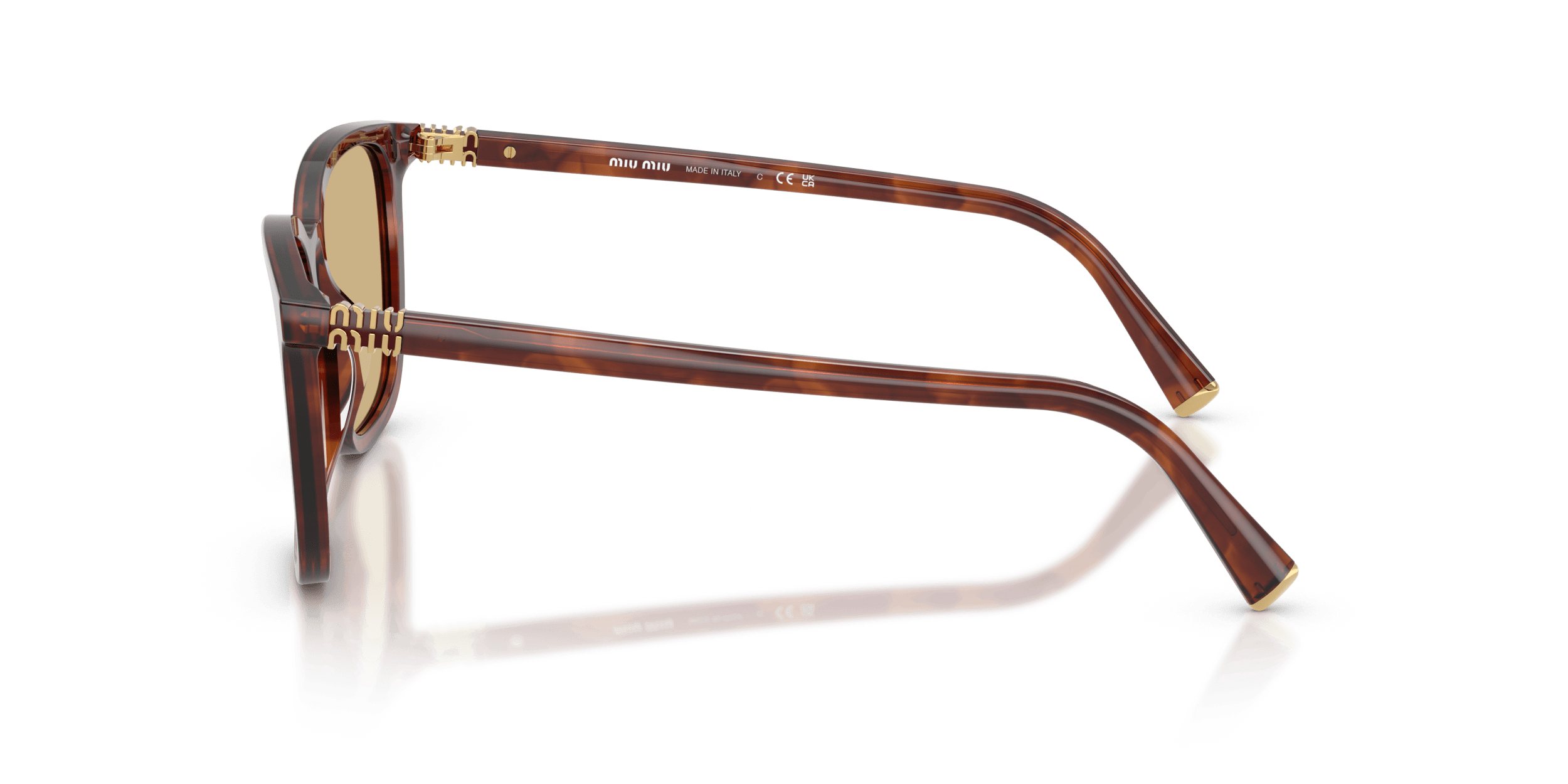 MU B03S MIU MIU Brown/Yellow M