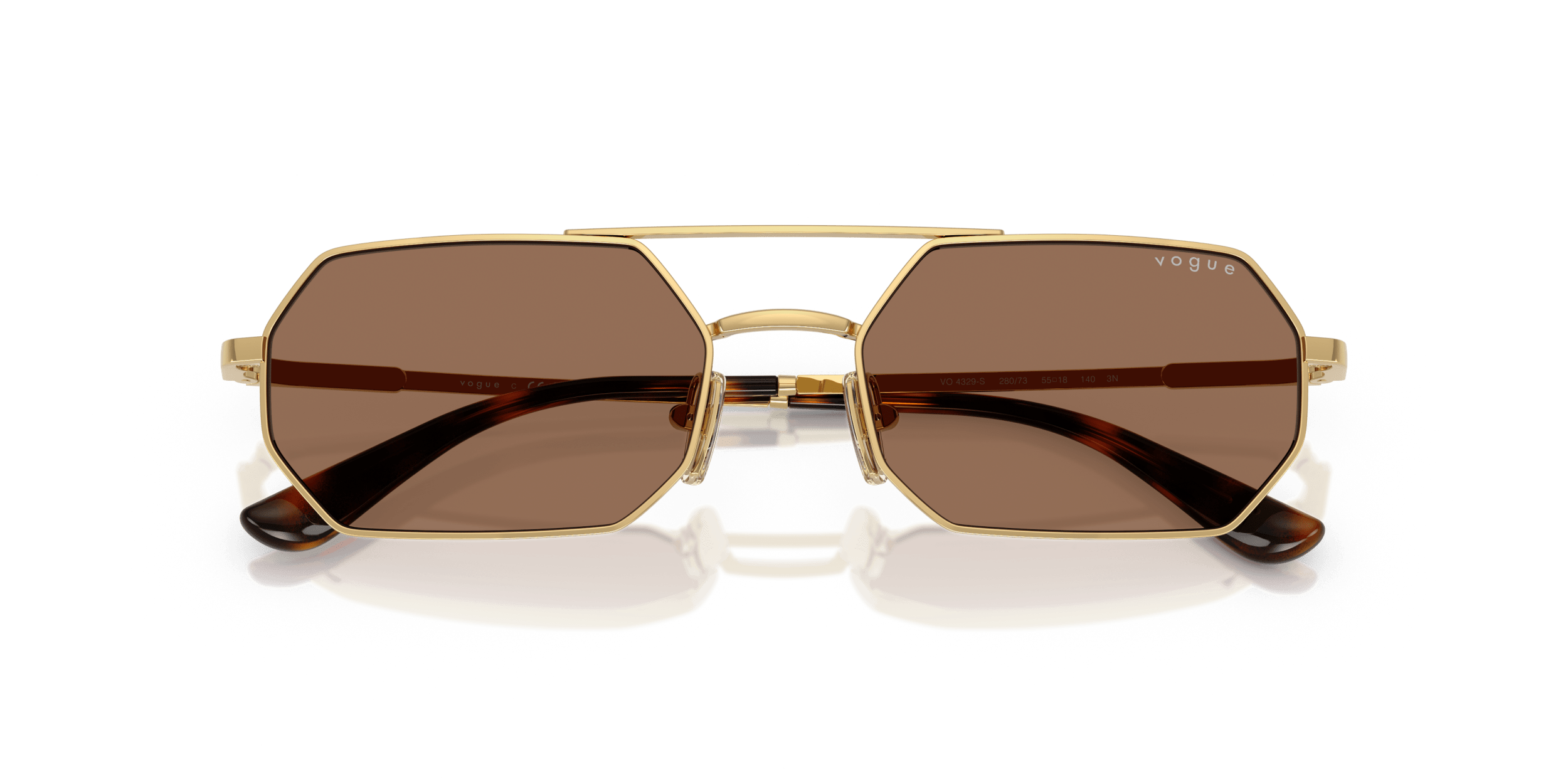 VO4329S VOGUE Gold/Brown L