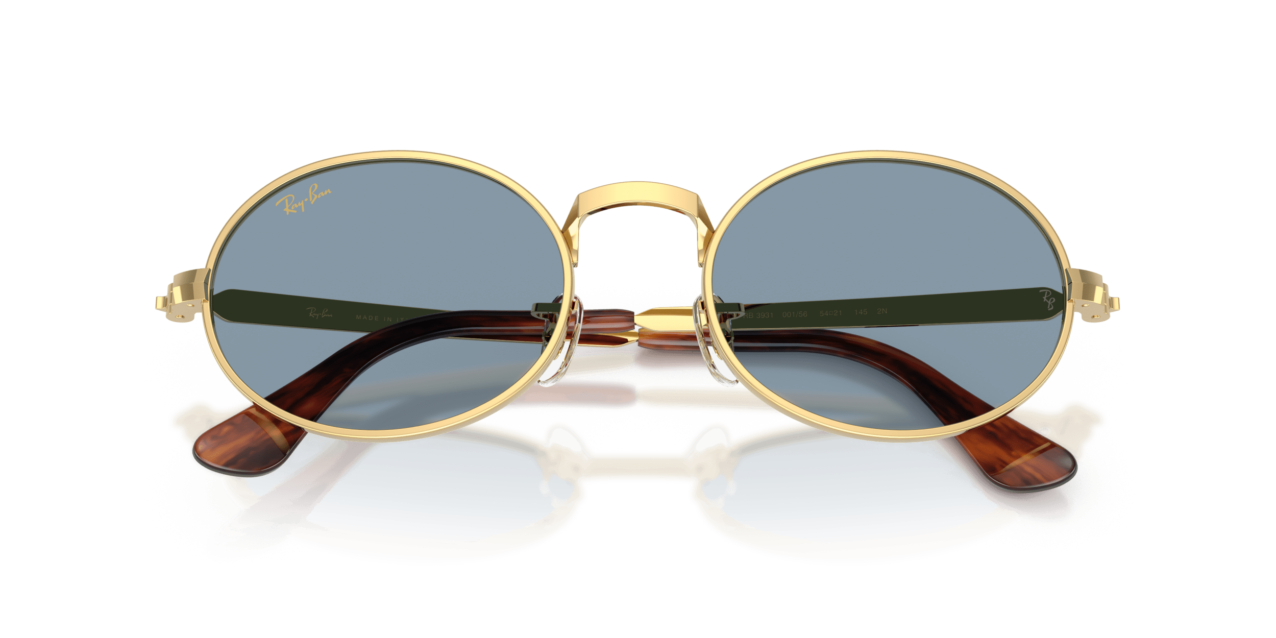 RB3931 RAY-BAN ذهبي/أزرق XL