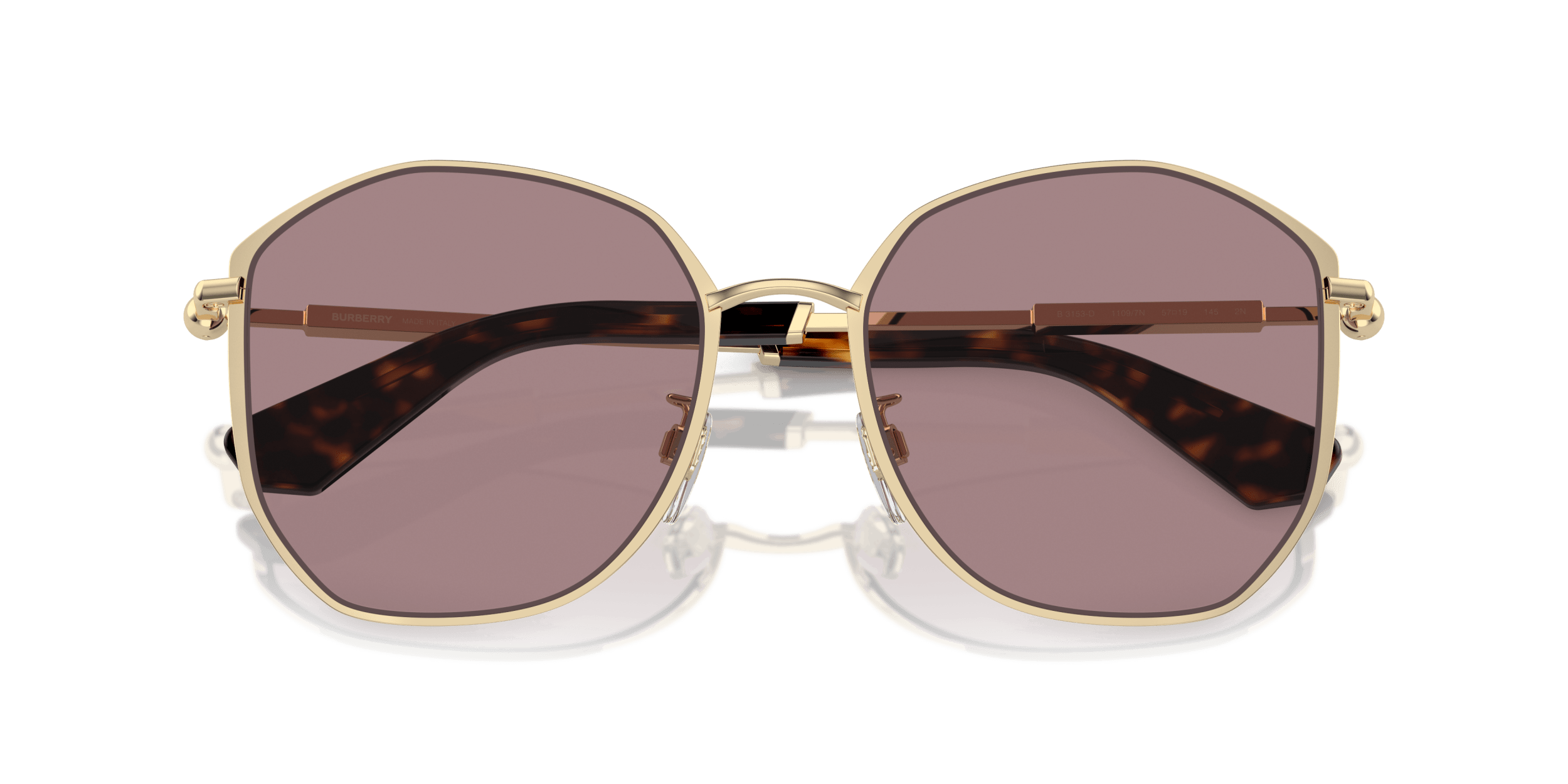 BE3153D BURBERRY Gold/Violet XXL