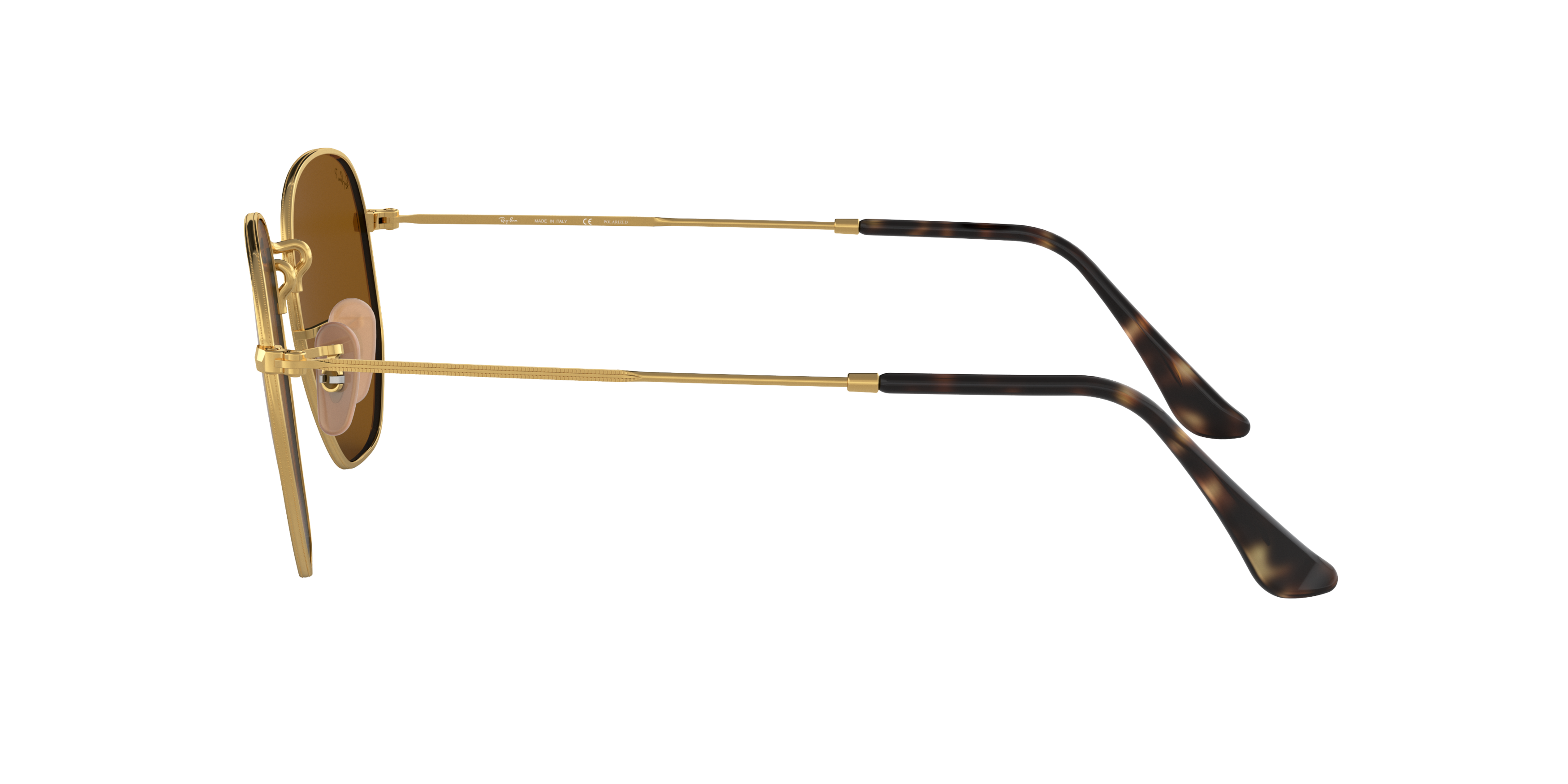 RB3548N ذهب/مستقطب بني كلاسيكي B-15/مستقطب