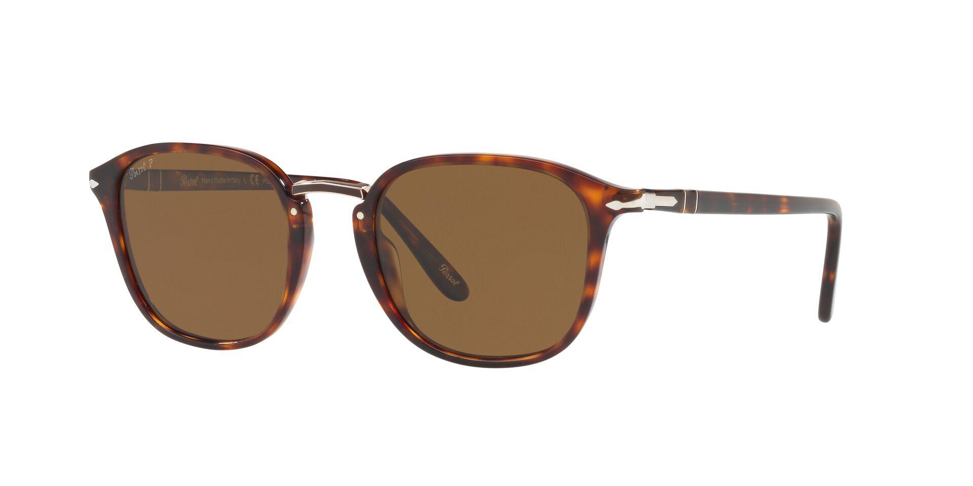 PO3186S بنى/بنى/مستقطب قياسى