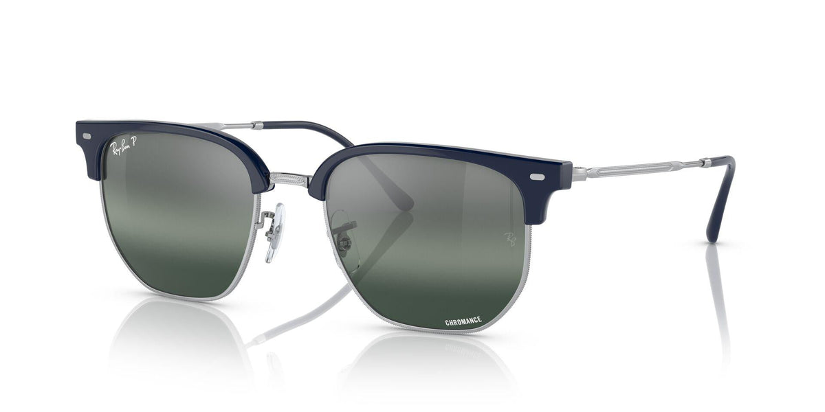 RB4416 Silver/Silver/Blue/Polarized XL