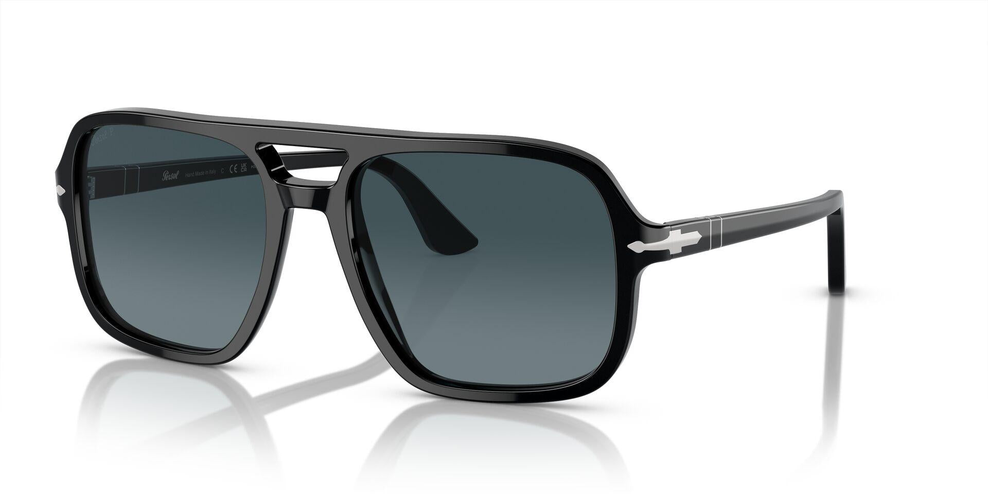 PO3328S Black/Light Blue Gradient Dark Blue/Polarized XL
