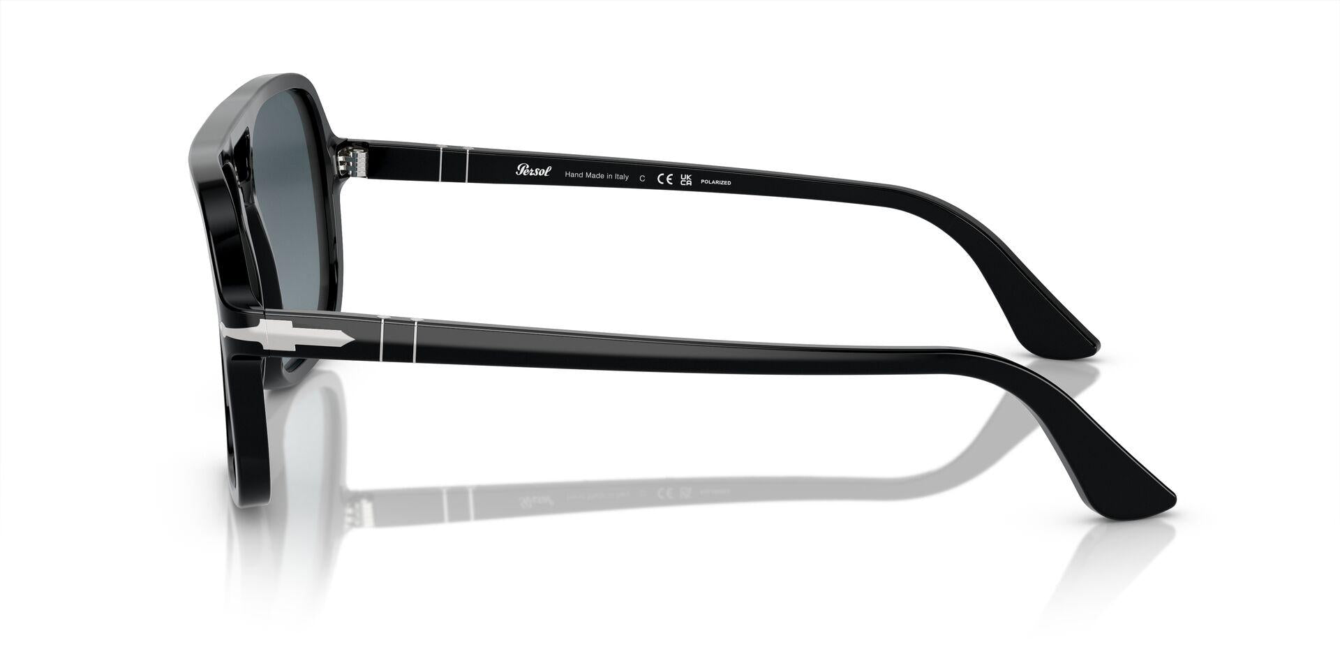 PO3328S Black/Light Blue Gradient Dark Blue/Polarized XL